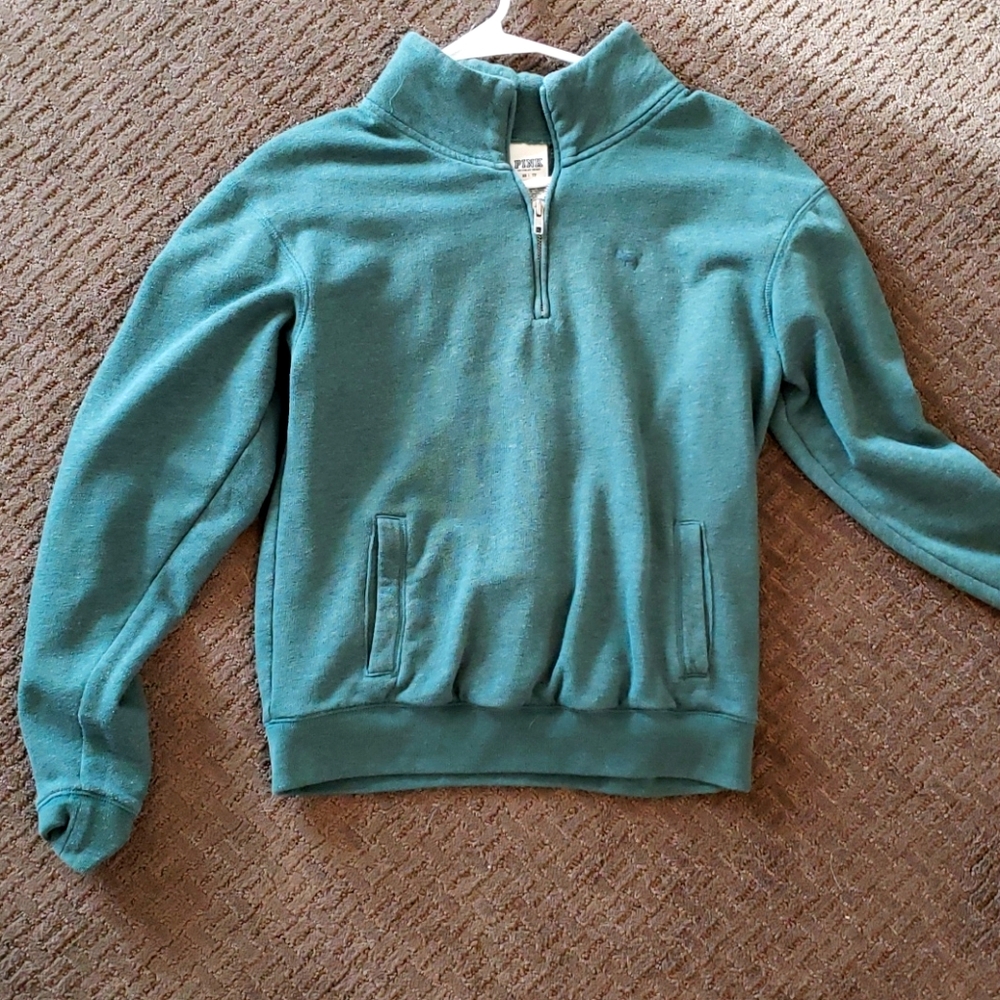 Pink 1/4th zip up
